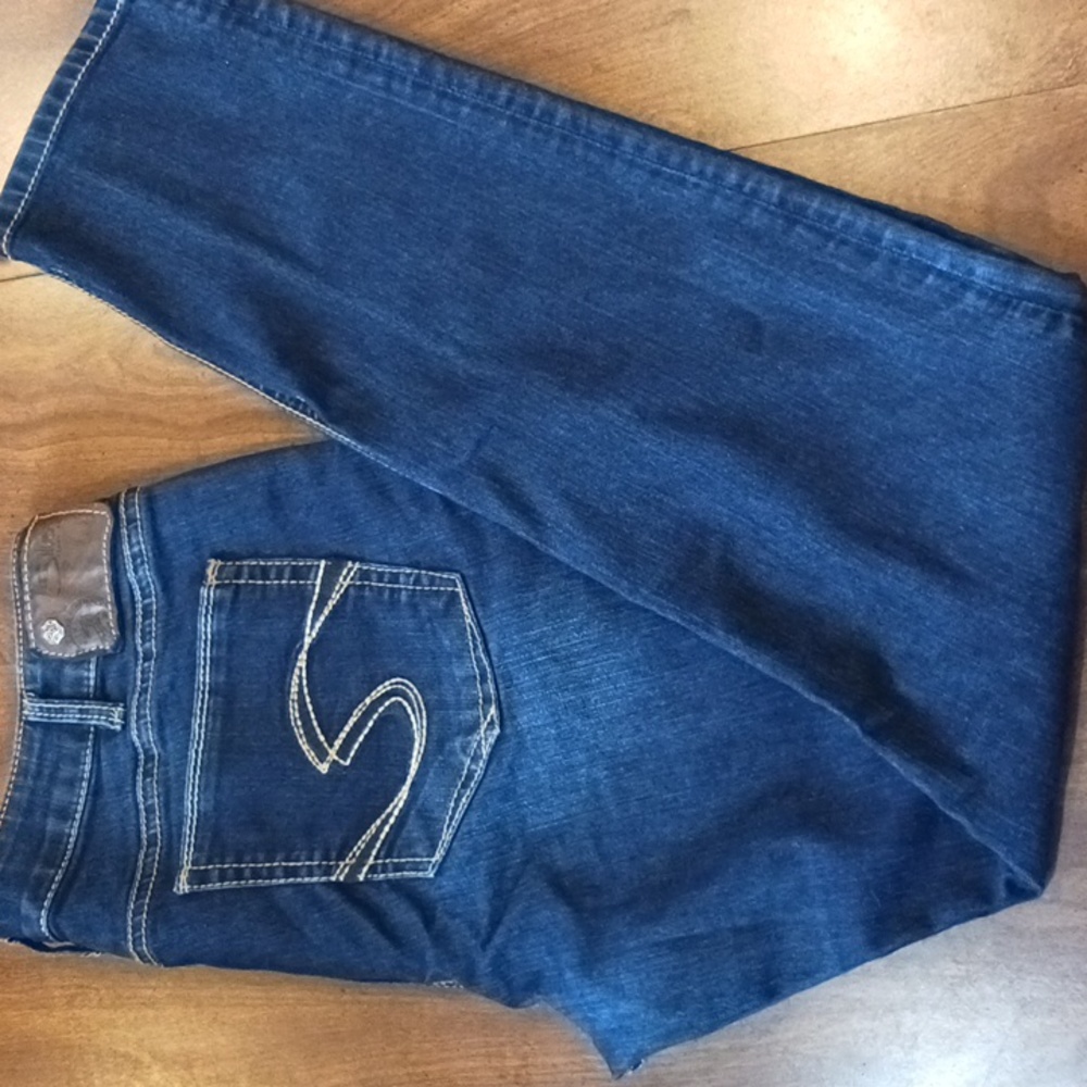 Silver jeans